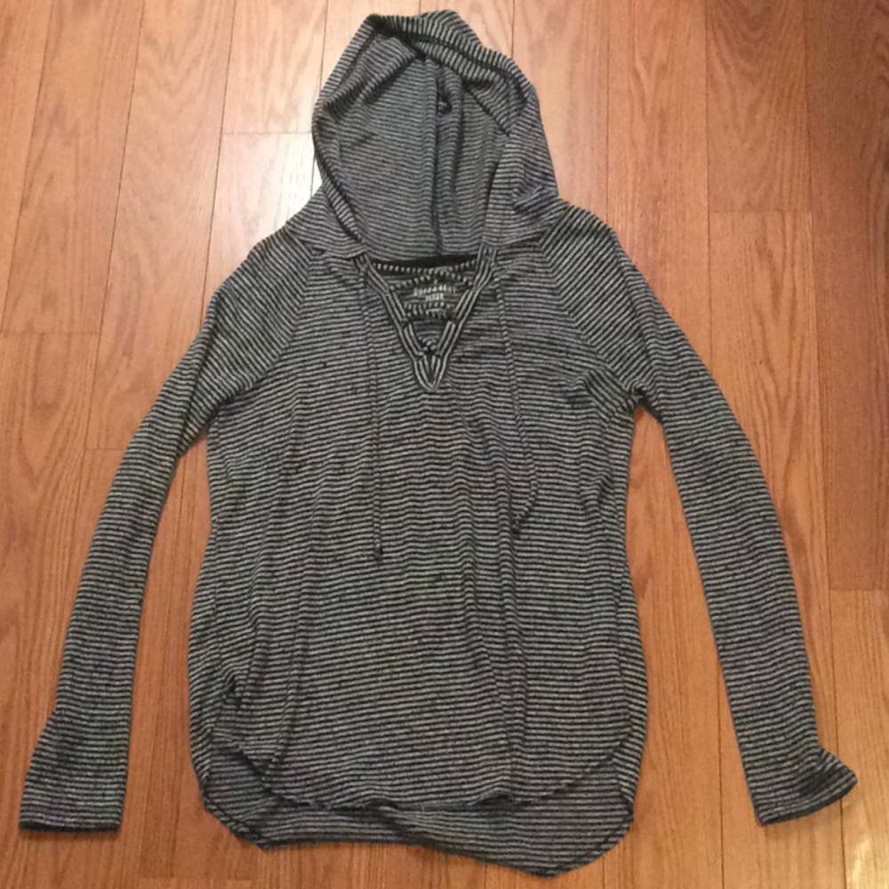 American eagle striped sweater